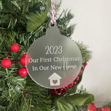 Load image into Gallery viewer, First Christmas In Our Home Christmas Ornament