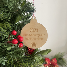 Load image into Gallery viewer, First Christmas In Our Home Christmas Ornament
