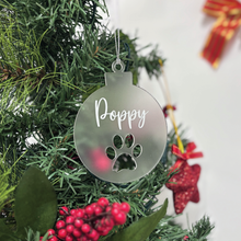 Load image into Gallery viewer, Personalised Pet Name Ornament