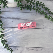 Load image into Gallery viewer, Personalised Acrylic Name Badge