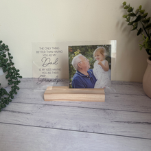 Load image into Gallery viewer, Personalised Acrylic Photo Plaque