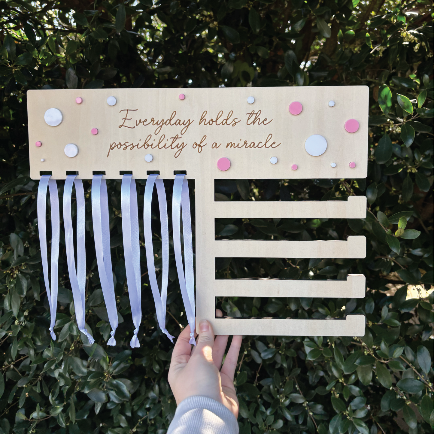 Personalised Bow and Headband Organiser