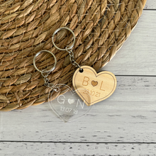 Load image into Gallery viewer, Couple Keyring's for Valentine's Day