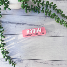 Load image into Gallery viewer, Personalised Acrylic Name Badge
