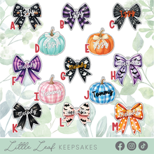 Load image into Gallery viewer, Personalised Halloween Basket Tags