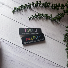 Load image into Gallery viewer, Personalised Acrylic Name Badge
