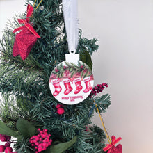 Load image into Gallery viewer, Personalised Stocking Christmas Ornament