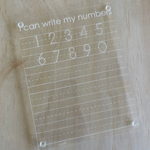 Load image into Gallery viewer, ‘I Can Write My Numbers’ Board