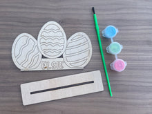 Load image into Gallery viewer, 3D DIY Kids Wooden Easter Egg Painting