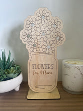 Load image into Gallery viewer, Wooden Flower Stand