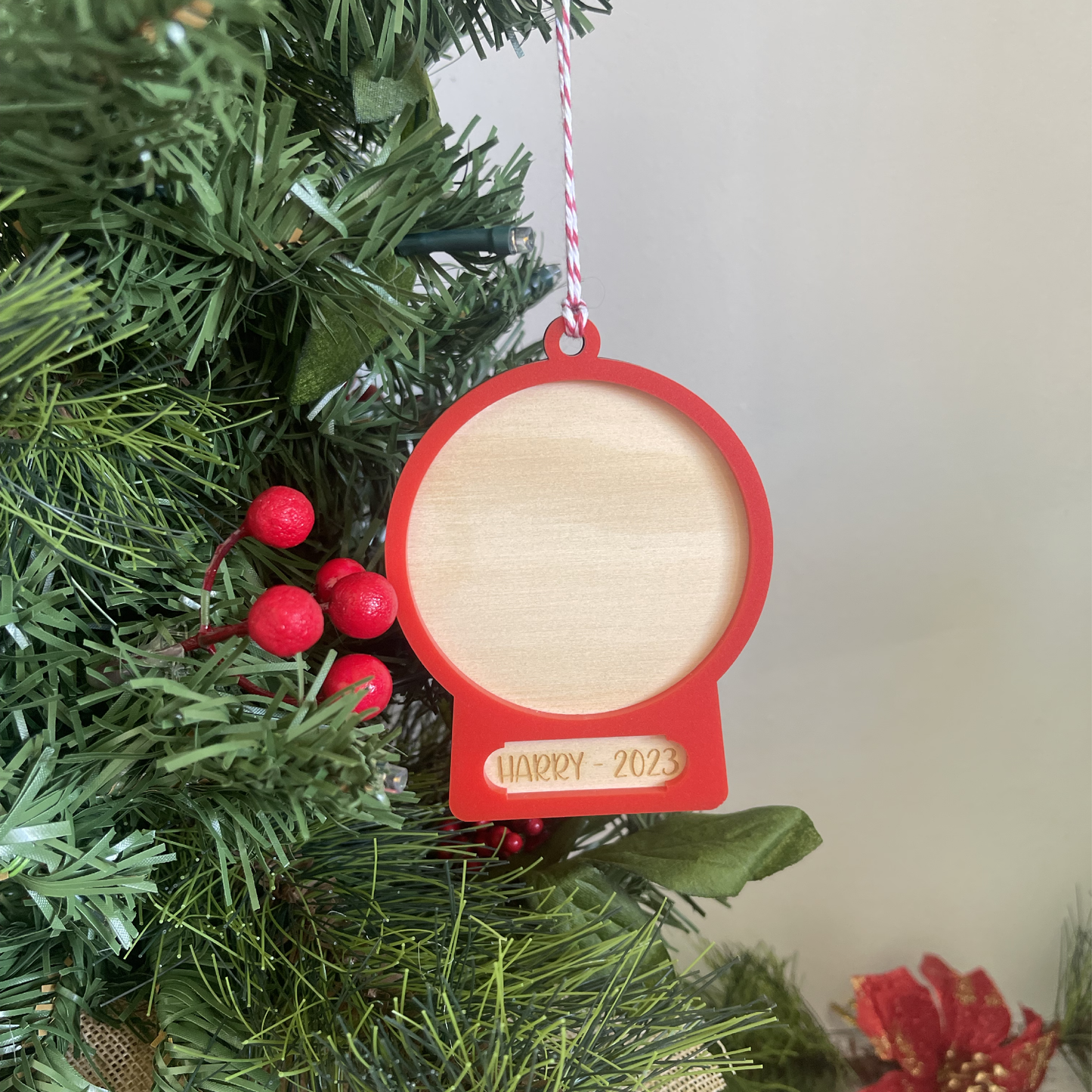 Children’s Hand Drawn Christmas Ornament