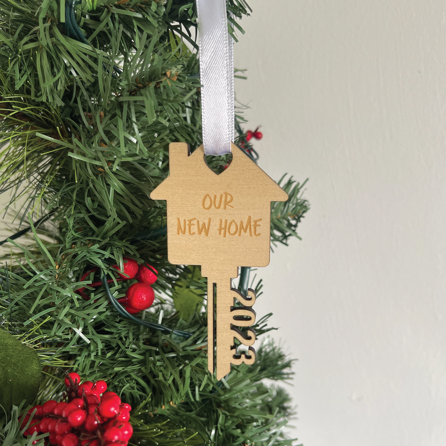 First Christmas in Our New Home Key Ornaments
