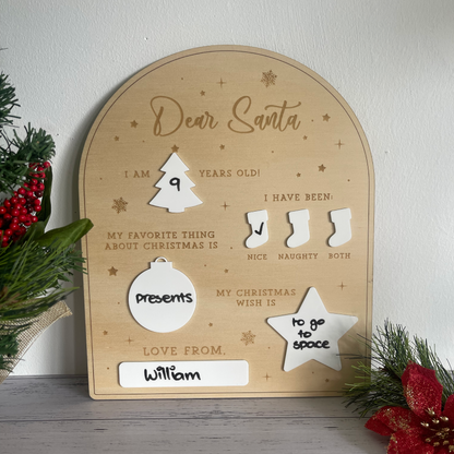 Dear Santa Board