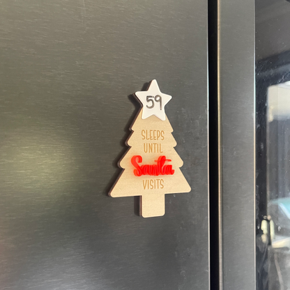 Christmas Countdown Magnet and Ornament
