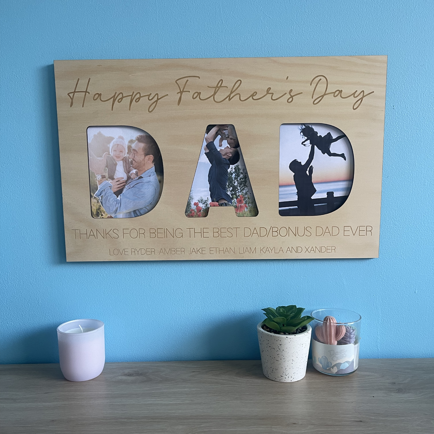 Father’s Day Photo Frame Stand