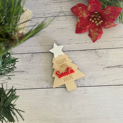Christmas Countdown Magnet and Ornament