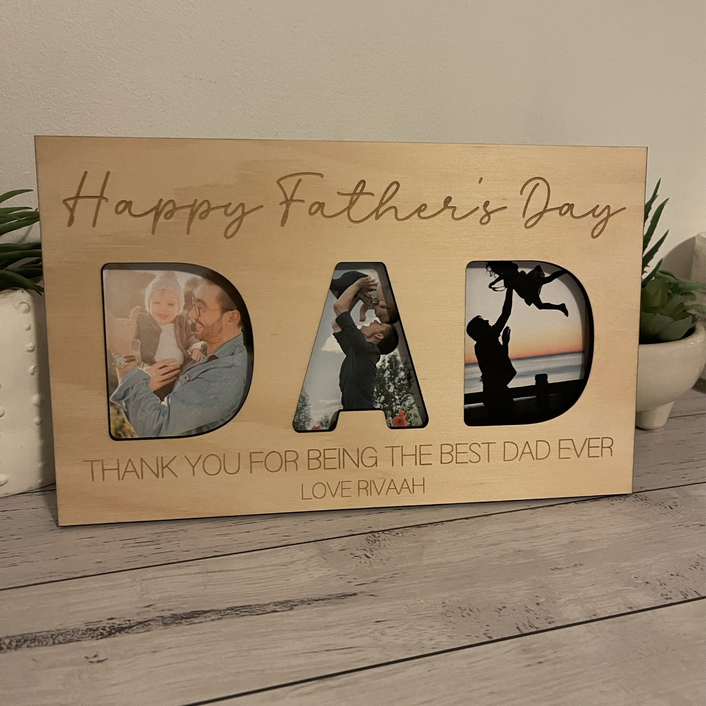 Father’s Day Photo Frame Stand