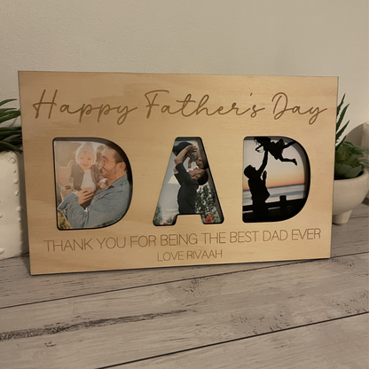 Father’s Day Photo Frame Stand