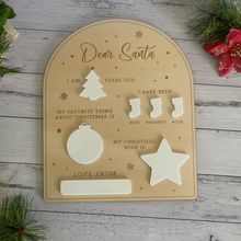 Load image into Gallery viewer, Dear Santa Board
