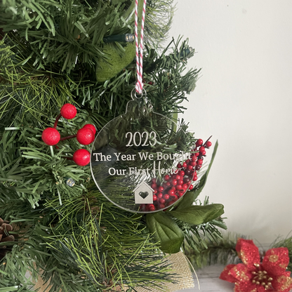 First Christmas In Our Home Christmas Ornament