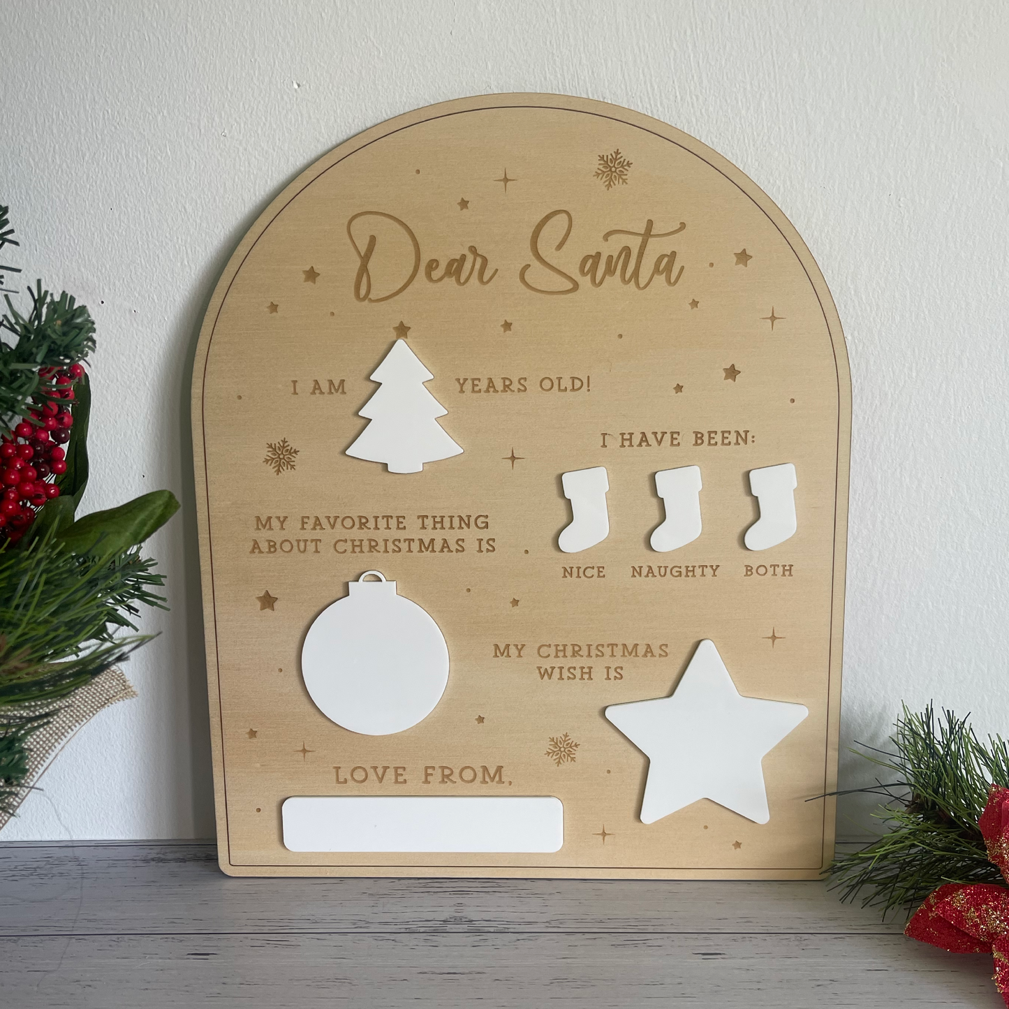 Dear Santa Board