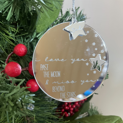Christmas Memorial Ornament