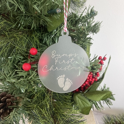 Bump’s First Christmas Ornament