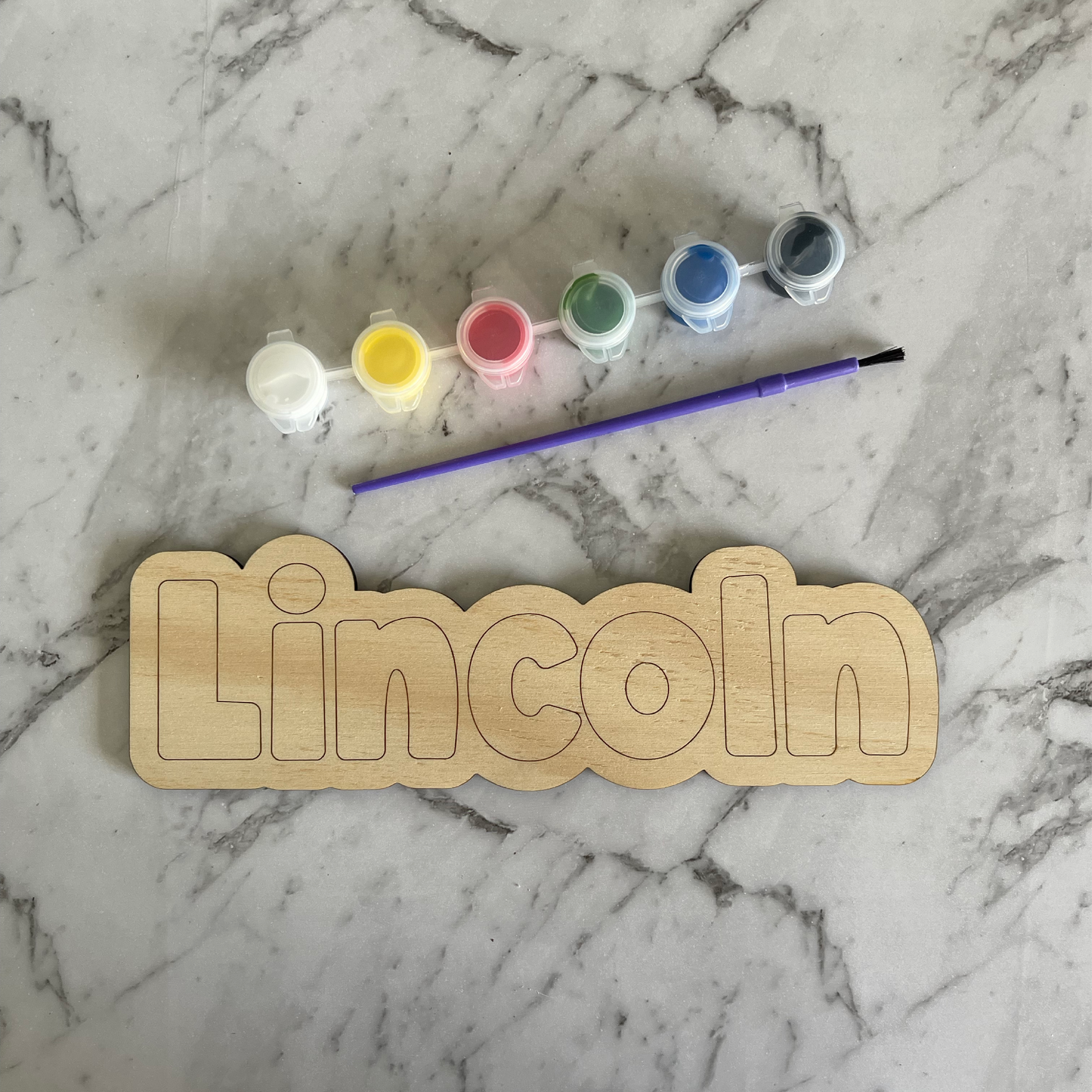 DIY Name Painting Kit