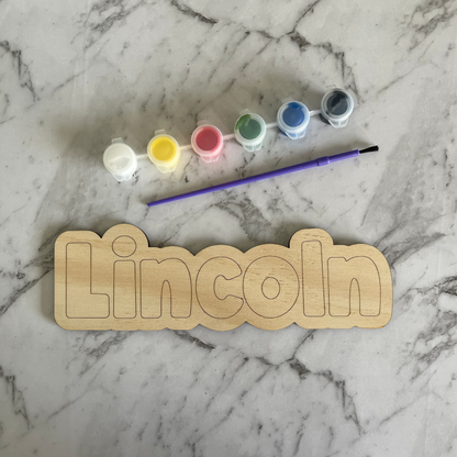DIY Name Painting Kit