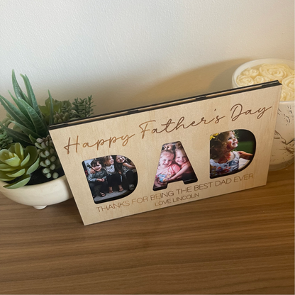 Father’s Day Photo Frame Stand
