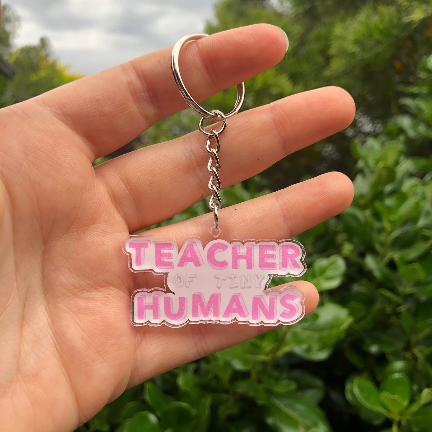Teacher of Tiny Humans Keychain