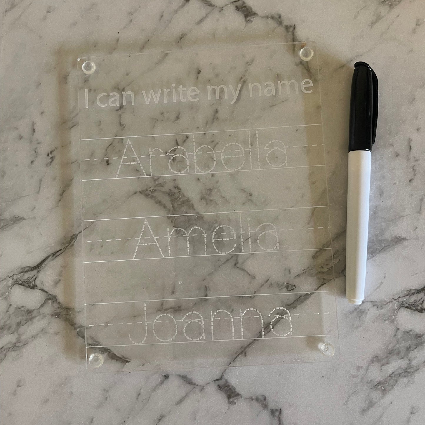 ‘I Can Write My Name’ Board