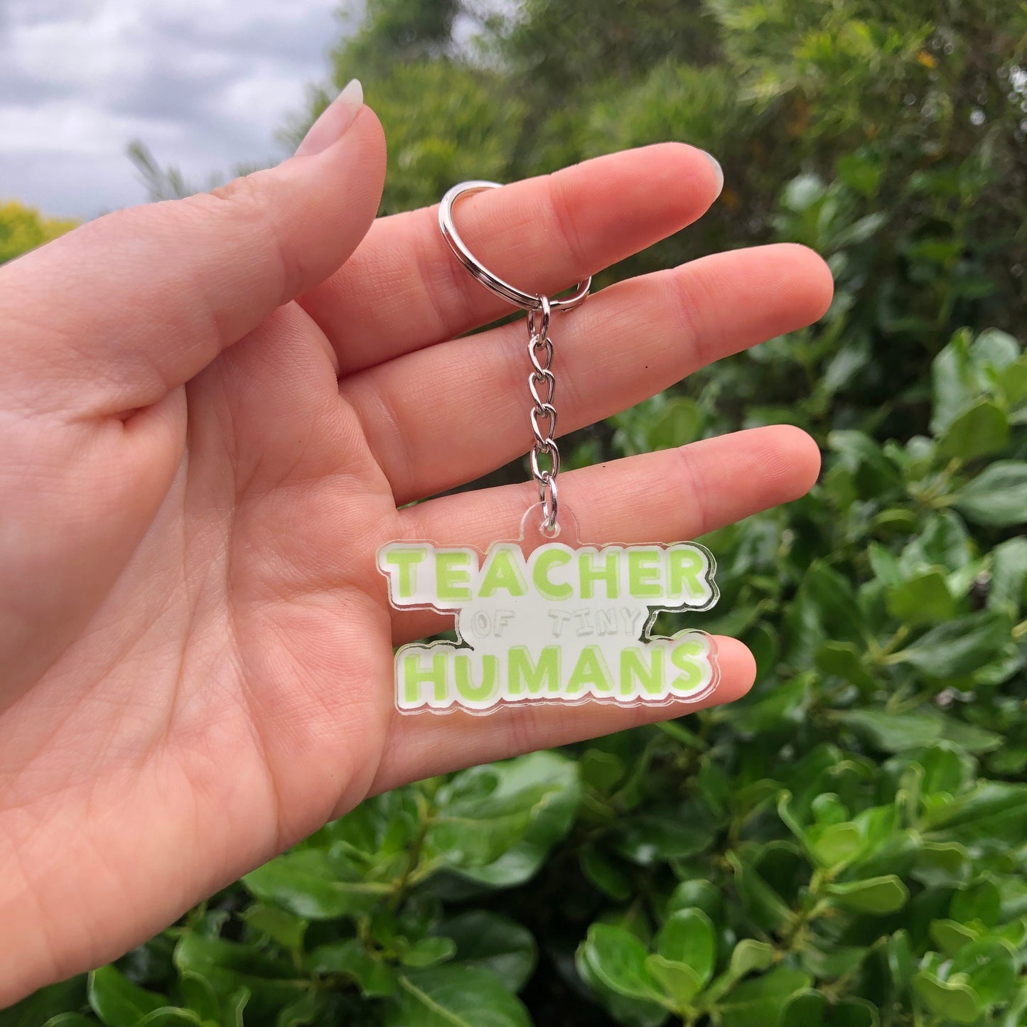 Teacher of Tiny Humans Keychain