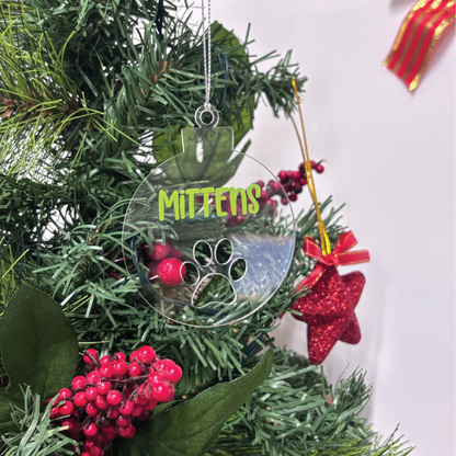 Personalised Pet Name Ornament