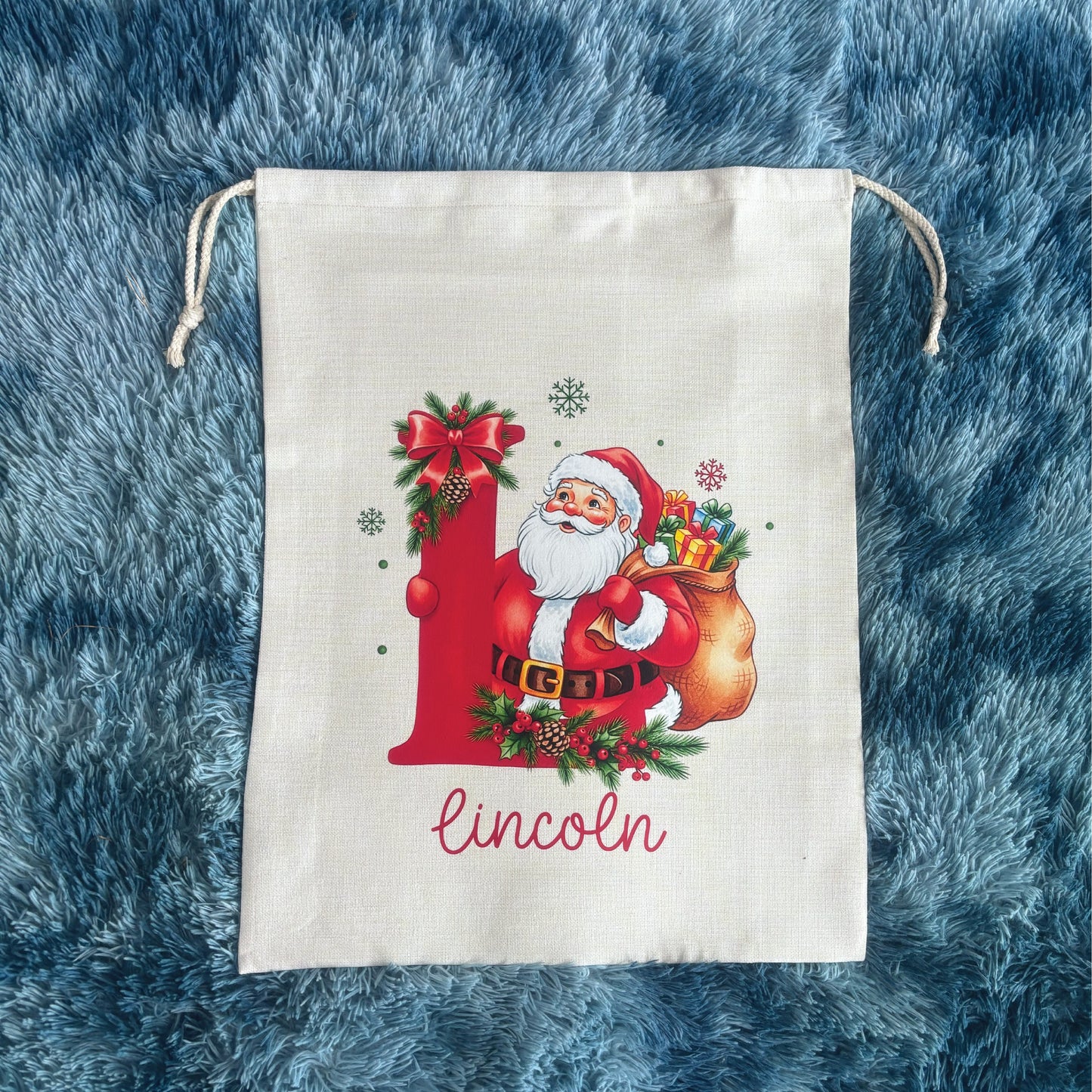 Personalised Christmas Santa Sacks - 50x70cm