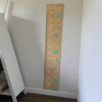 Acrylic Sea Animal Growth Chart