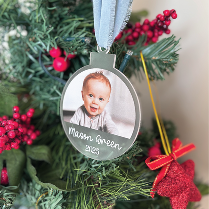 Custom Photo Ornament