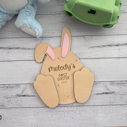 Personalised My First Easter Footprint Keepsake