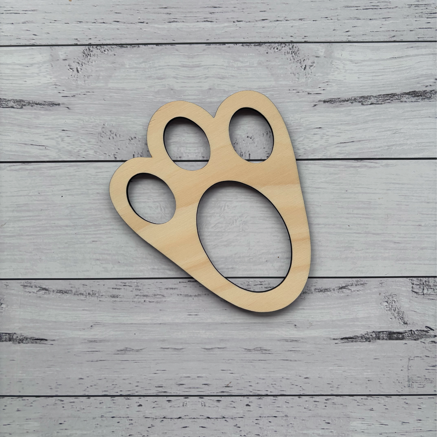 Magical Easter Bunny Footprint Stencils - 2 Pack