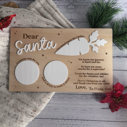 Christmas Eve Santa Tray - Cookies for Santa