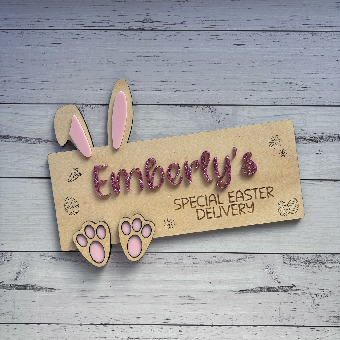 Custom Easter Crates & Plaques