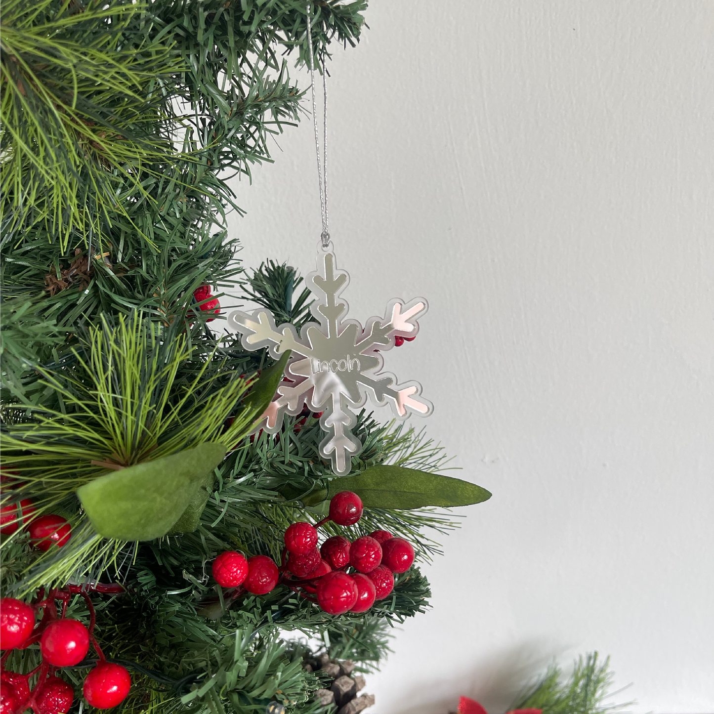 Personalised Snowflake Christmas Ornament