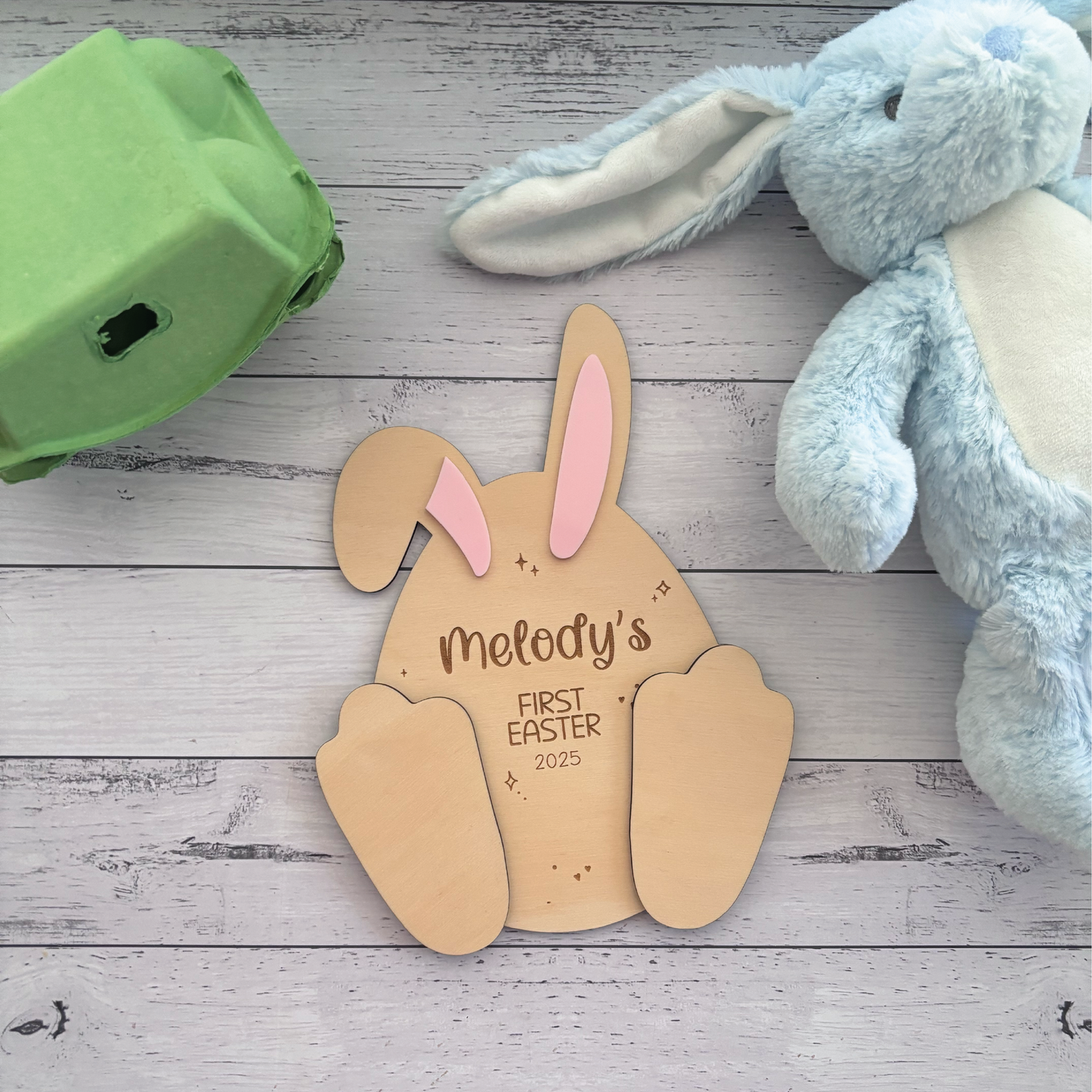 Personalised My First Easter Footprint Keepsake
