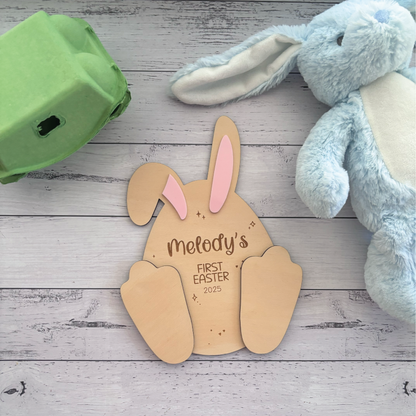 Personalised My First Easter Footprint Keepsake