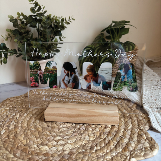 Custom MAMA Photo Collage Frame