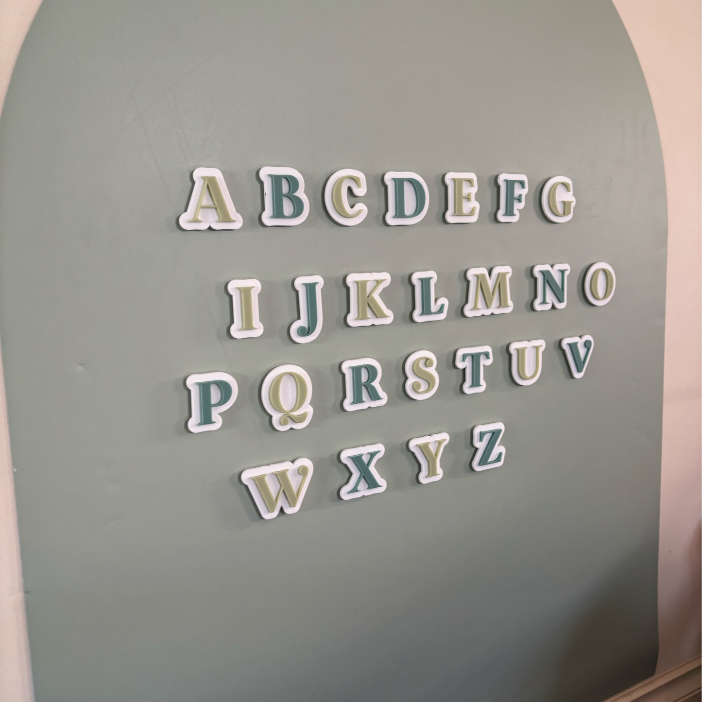 Custom Acrylic Alphabet Magnets