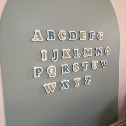 Custom Acrylic Alphabet Magnets