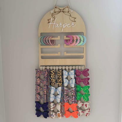 Custom Wooden Bow Hanger