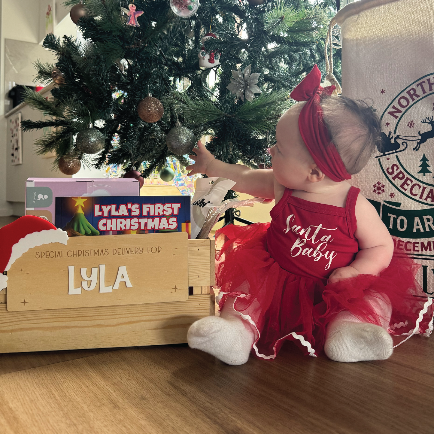 Custom Christmas Crates & Plaques