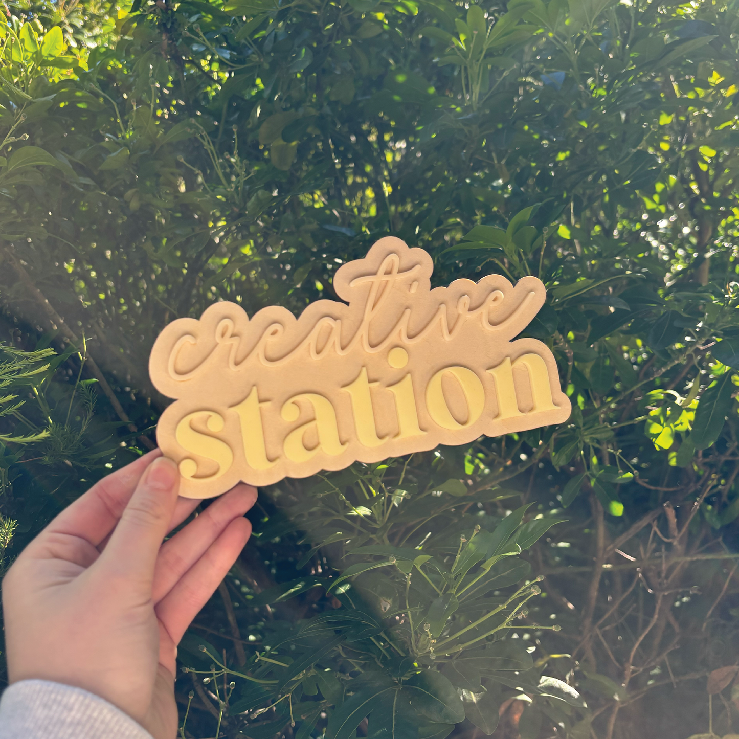 Creation Station Playroom Signage